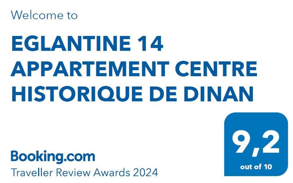 Eglantine 14 Appartement Centre Historique De Dinan Bagian luar foto